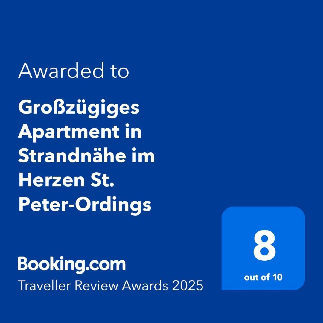 Grosszuegiges Apartment In Strandnaehe Im Herzen St. Peter-Ordings Sankt Peter-Ording Exteriör bild